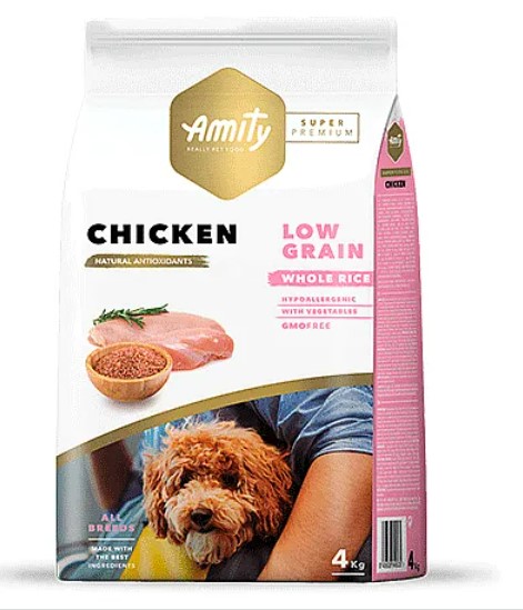 Amity Sp Low Grain Chicken Adult 4 Kg