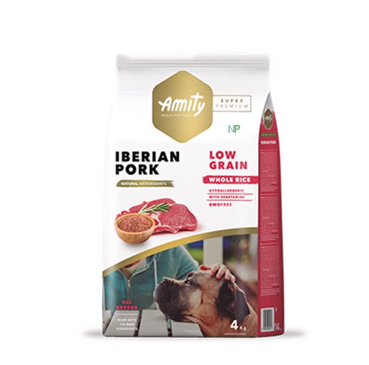 Amity Sp Low Grain Iberian Pork Adult 4 Kg