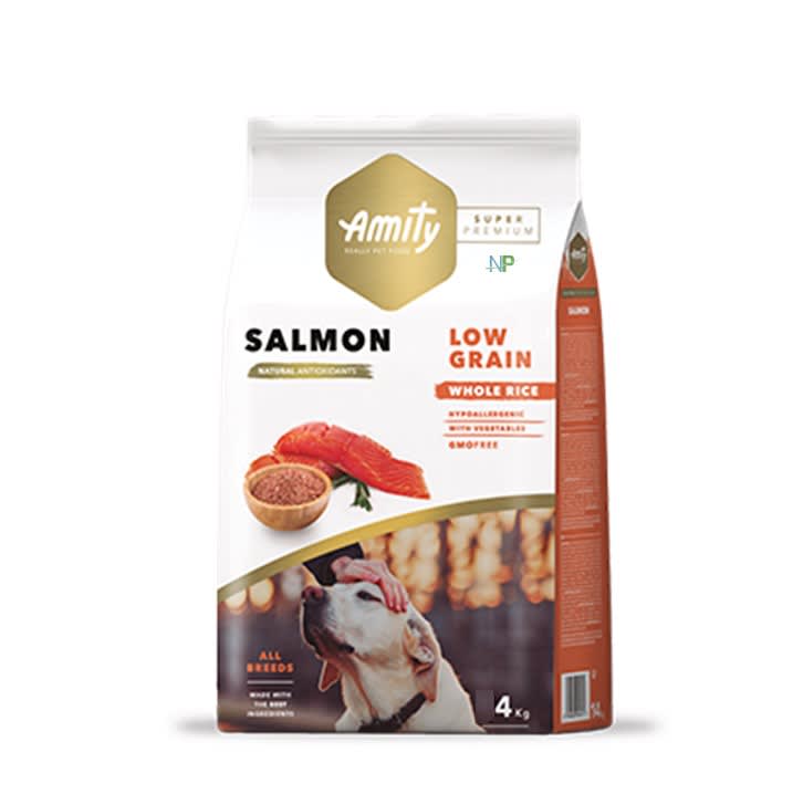 Amity Sp Low Grain Salmon Adult 4 Kg