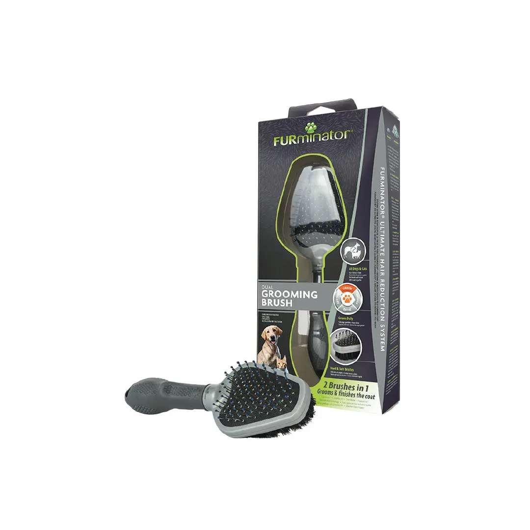 Furminator Dual Grooming Brush Dog/Cat 5 × 13 × 29 Cm