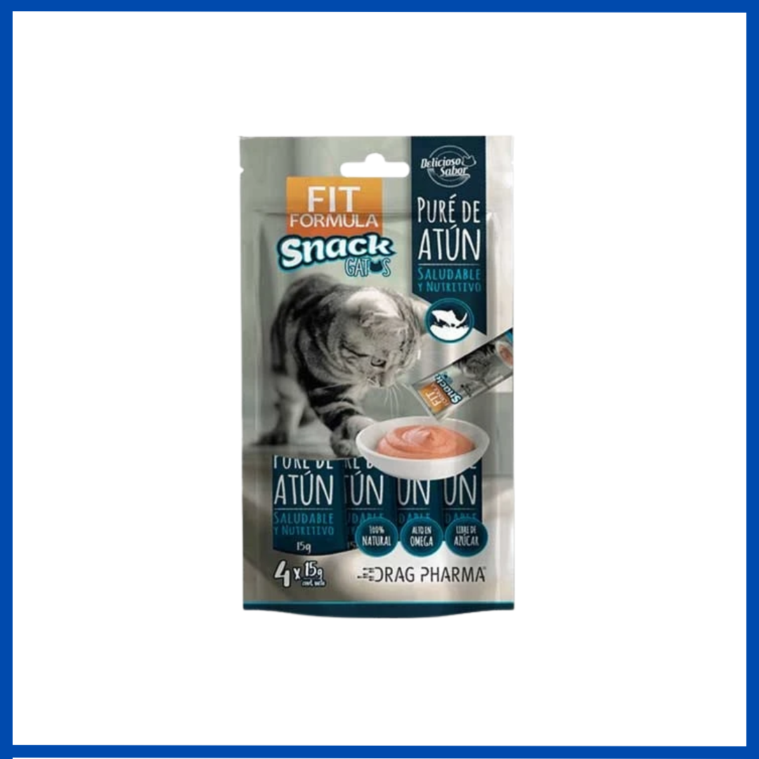 Fit Formula Snack Puré De Atun 4u 15 Gr