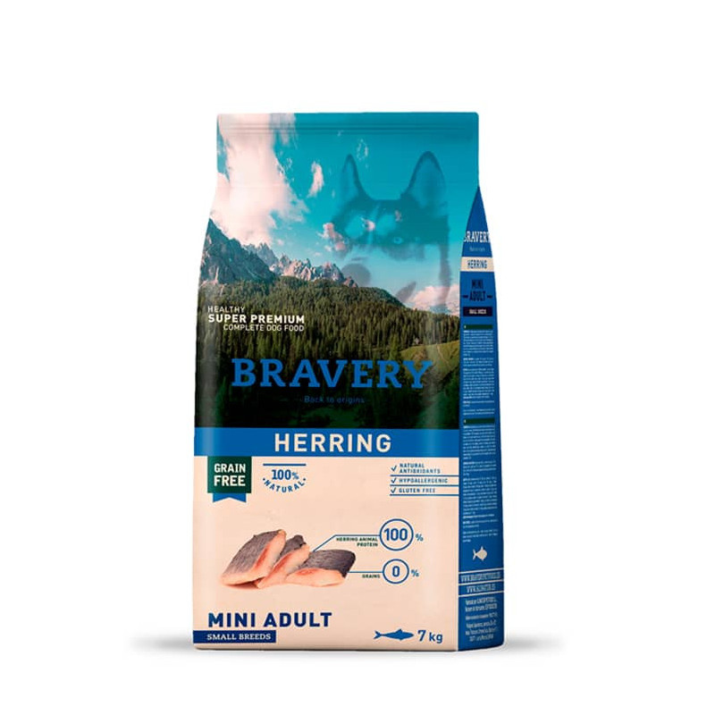 Bravery Herring Mini Adult Small Breeds 2 Kg