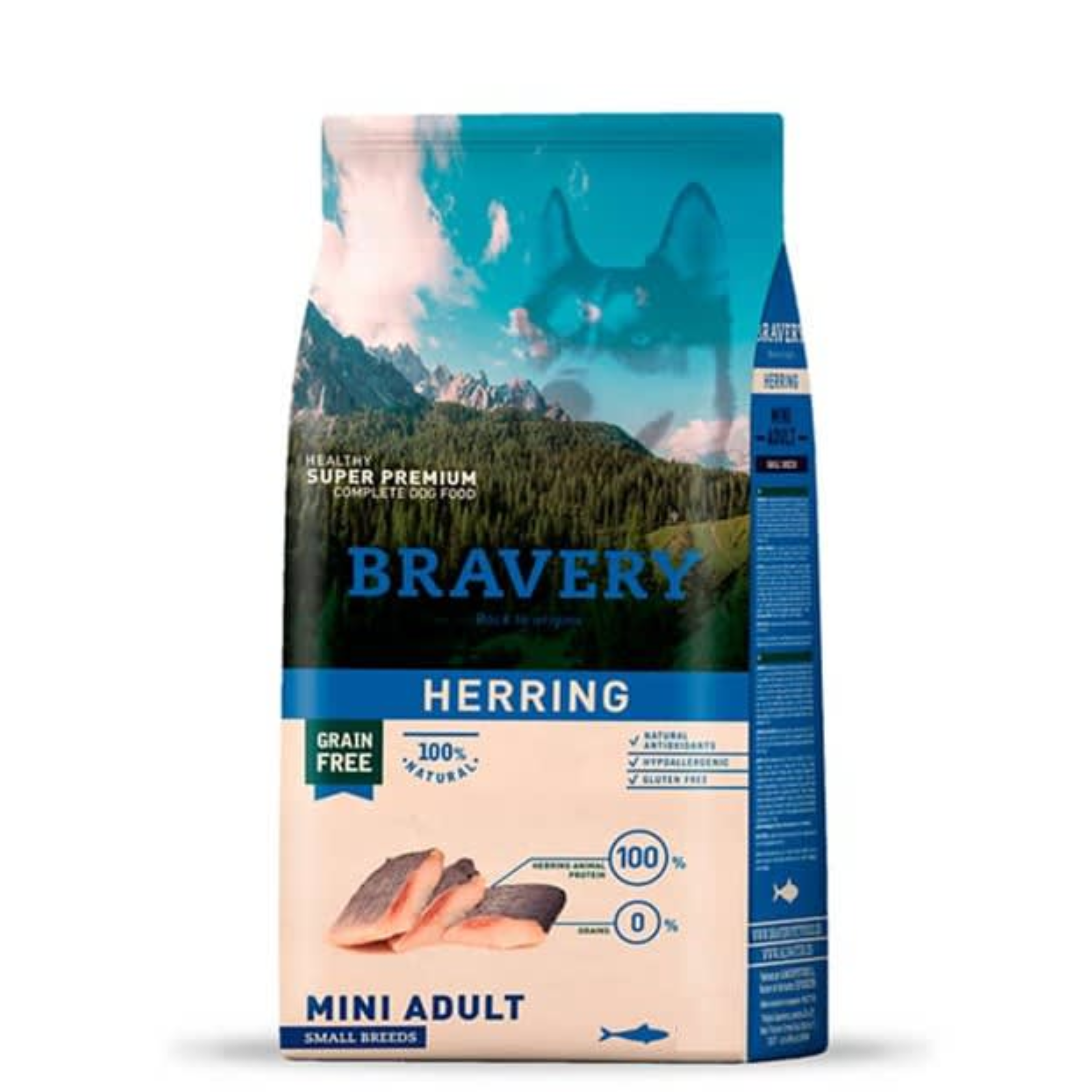 Bravery Herring Mini Adult Small Breeds 7 Kg