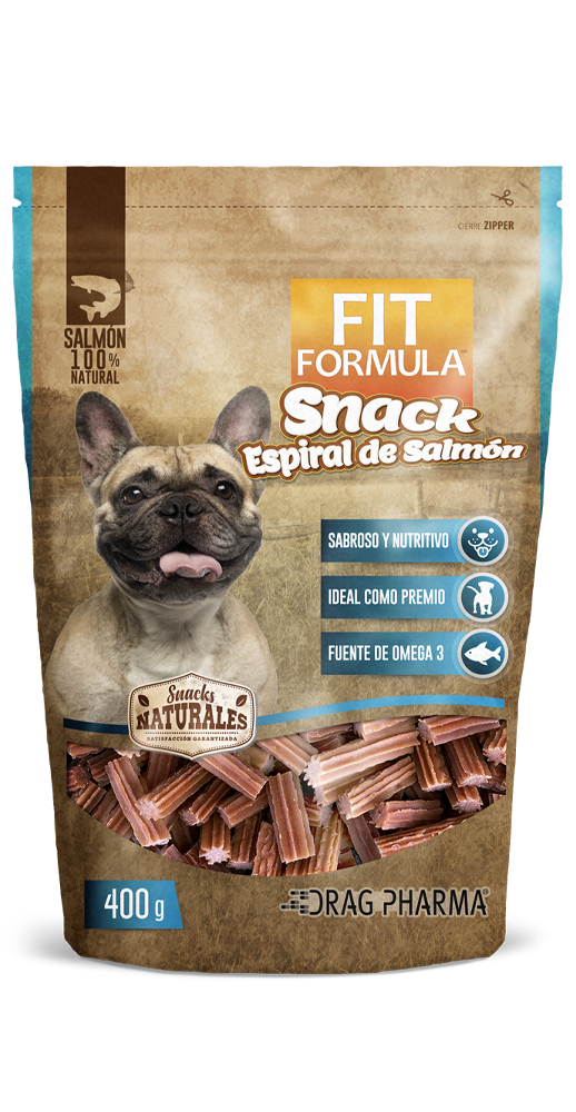 Fit Formula Snack Espiral De Salmon 400 Gr