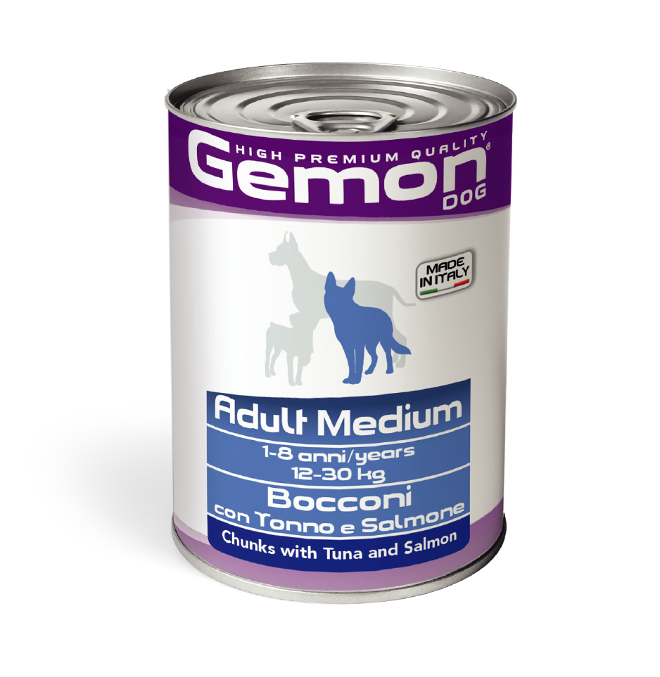 Gemon Dog Adult Tuna Salmon 415 Gr