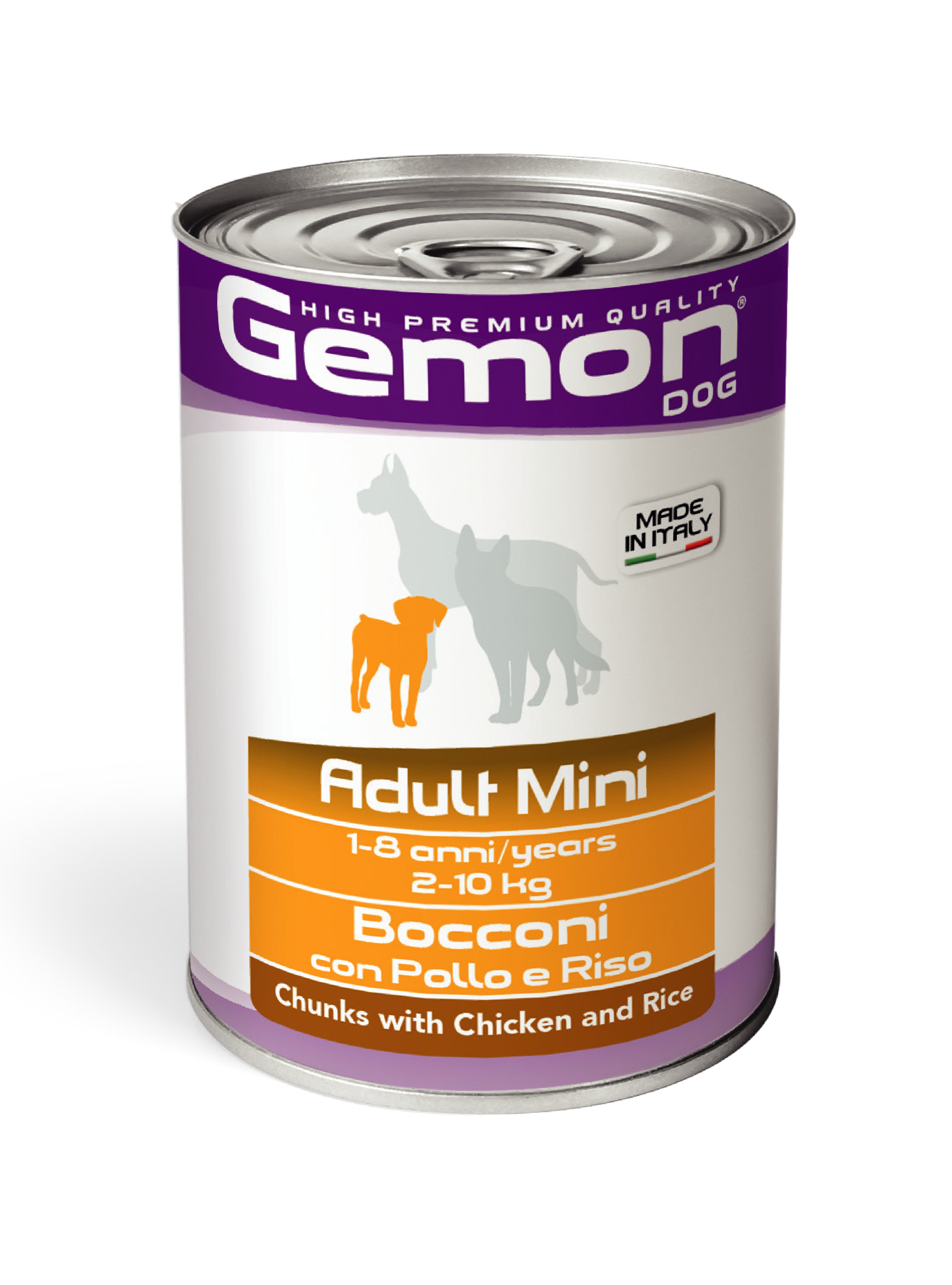 Gemon Dog Mini Adult Chicken Rice 415 Gr