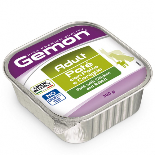 Gemon Dog Adult Chicken Rabbit 300 Gr