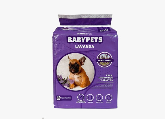 Baby Pets Sabanilla Lavanda 60x60 50 U