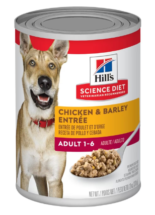 Hills Lata Adult Dog Chicken Barley Entree 370 Gr