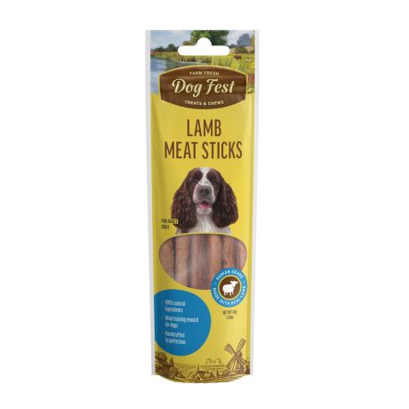 Dogfest Stick De Carne De Cordero 45 Gr