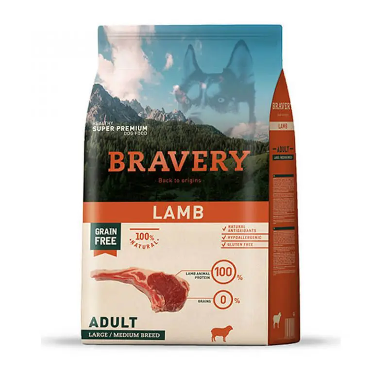 Bravery Lamb-Cordero Adult Medium Large Breeds 4 Kg