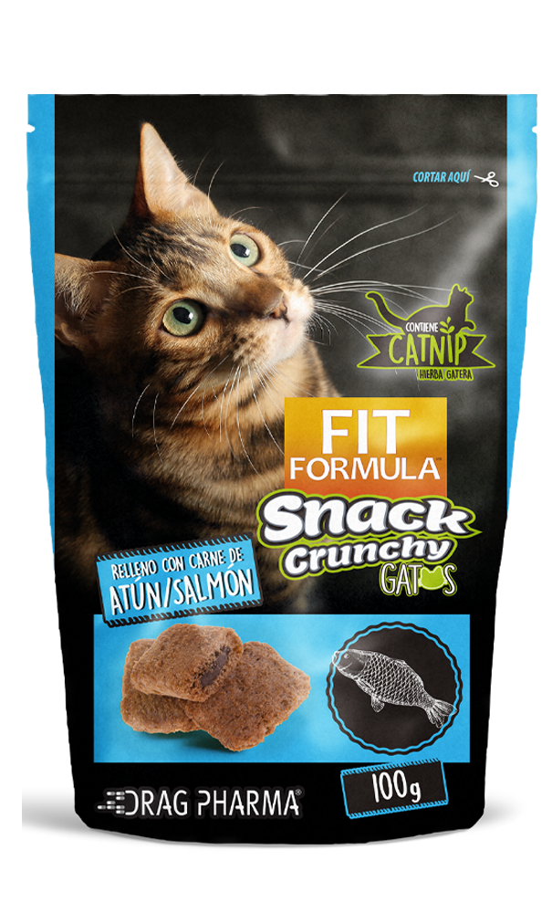 Fit Formula Snack Gato Crunchy Atun Salmon 100 Gr