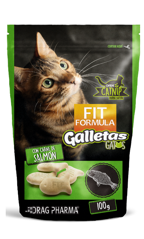 Fit Formula Snack Gato Crunchy Salmon 100 Gr