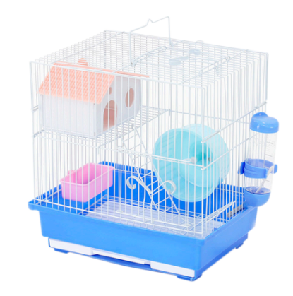 Jaula Hamster 2 pisos simple 30 x 23 x 31 cm - Cod 115