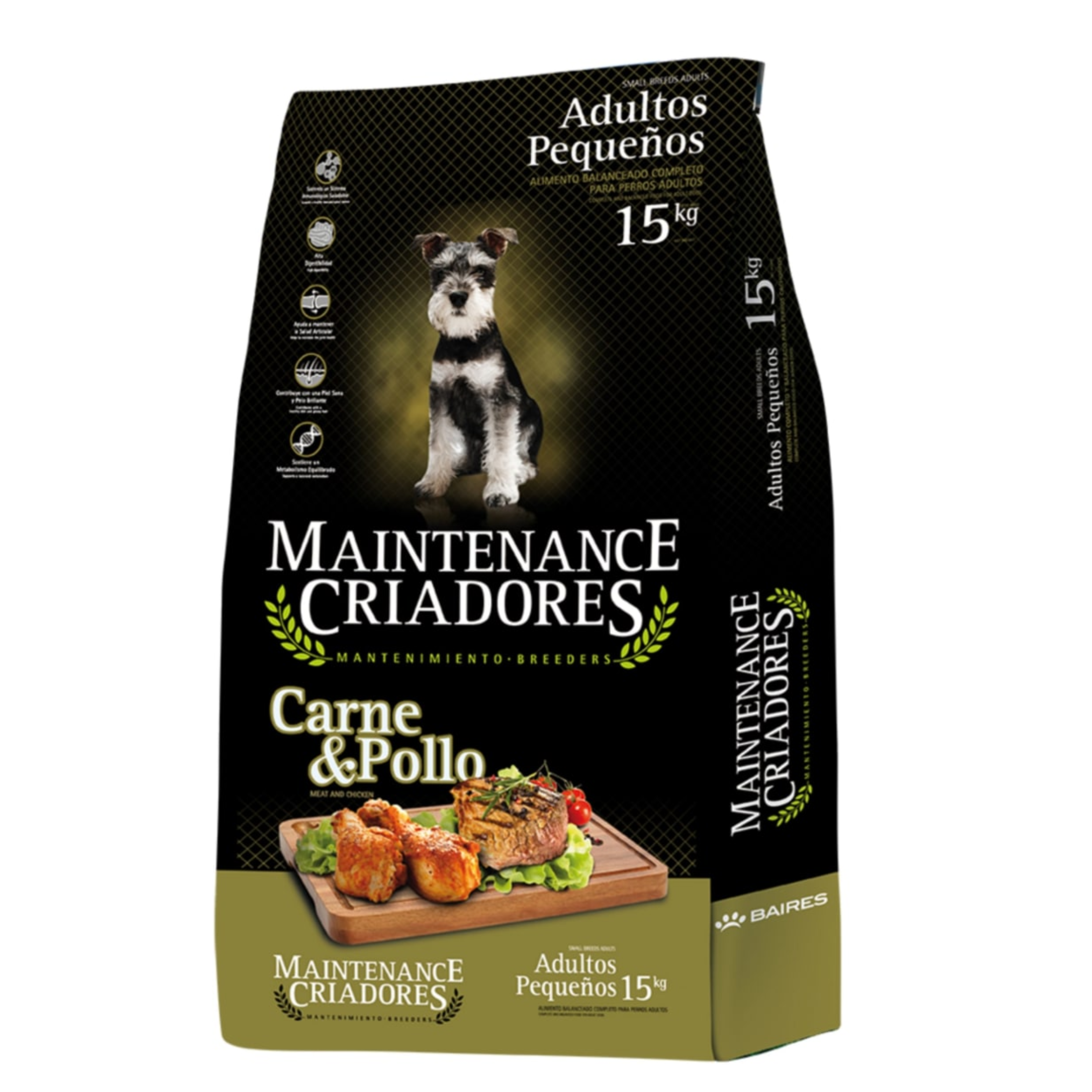 Criadores Maintenance Adulto Raza Pequeña 15 Kg.