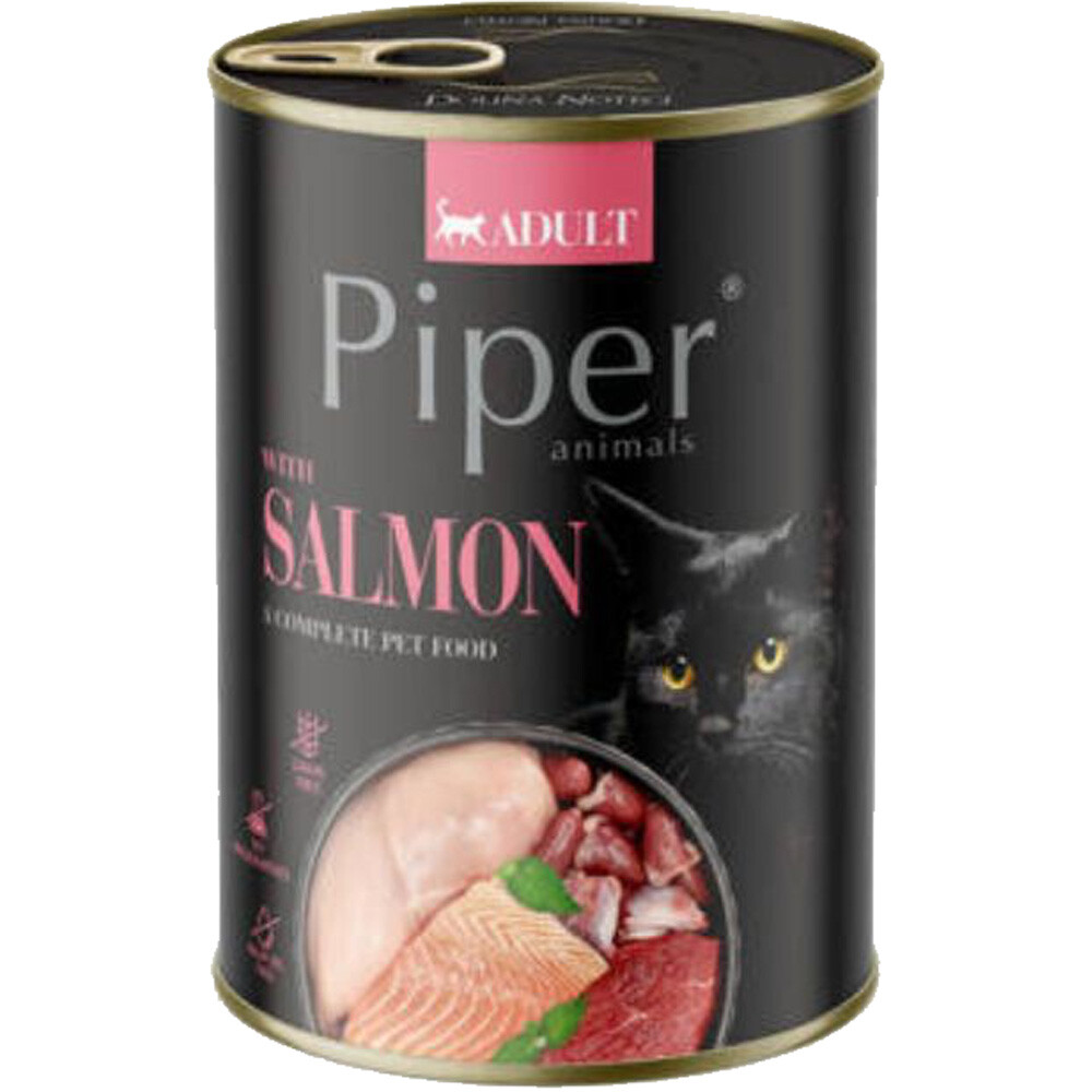 Piper Lata Cat Salmón 400 Gr