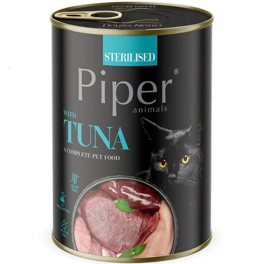 Piper Lata Cat Sterilised Atún 400 Gr