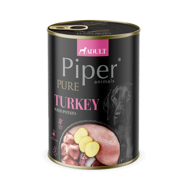 Piper Monoproteína Pavo con Papas 400 gr