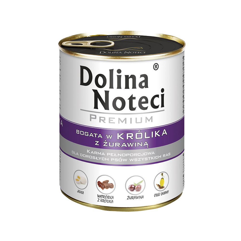 Dolina Noteci Conejo con Arándanos 800 gr