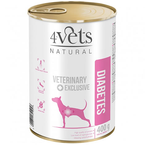 4Vets Diabetes for dogs 400 gr