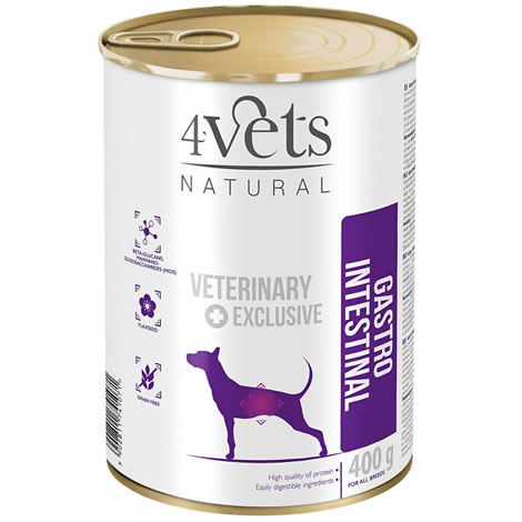 4Vets Gastro Intestinal for dogs 400 gr