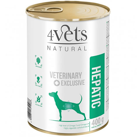 4Vets Hepatic for dogs 400 gr