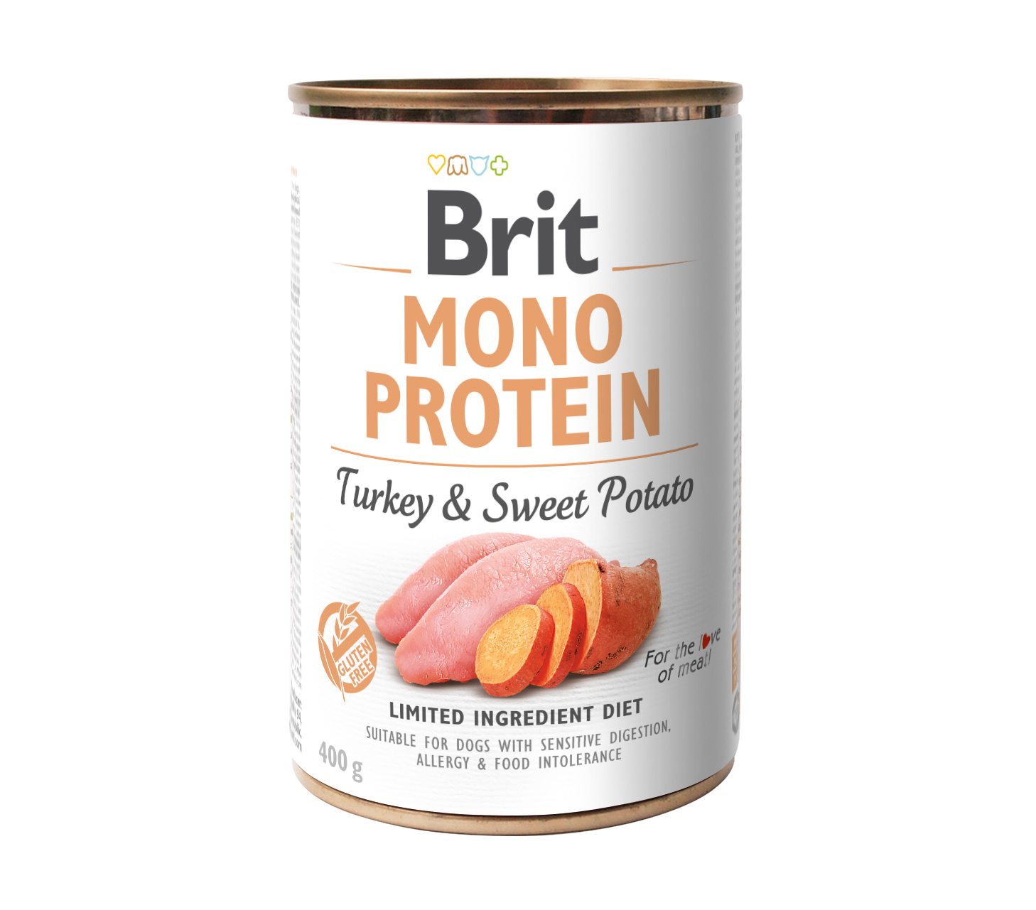 Brit Mono Protein Turkey & Sweet Potato 400 Gr