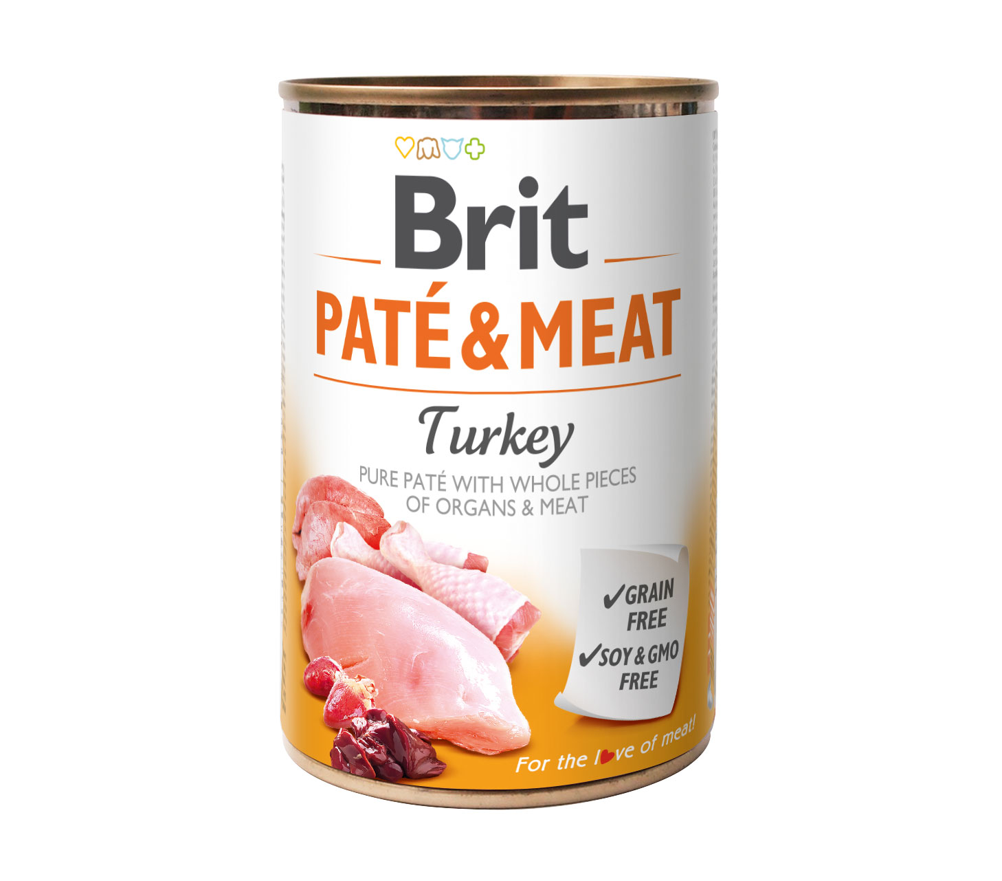 Brit Pate & Meat Turkey Canine 400 Gr