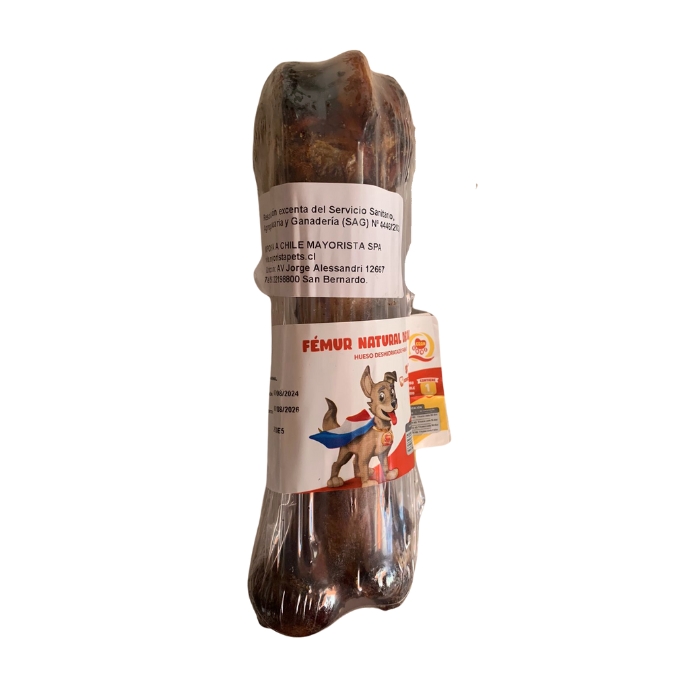 Femur Natural de Porcino 20 Cm