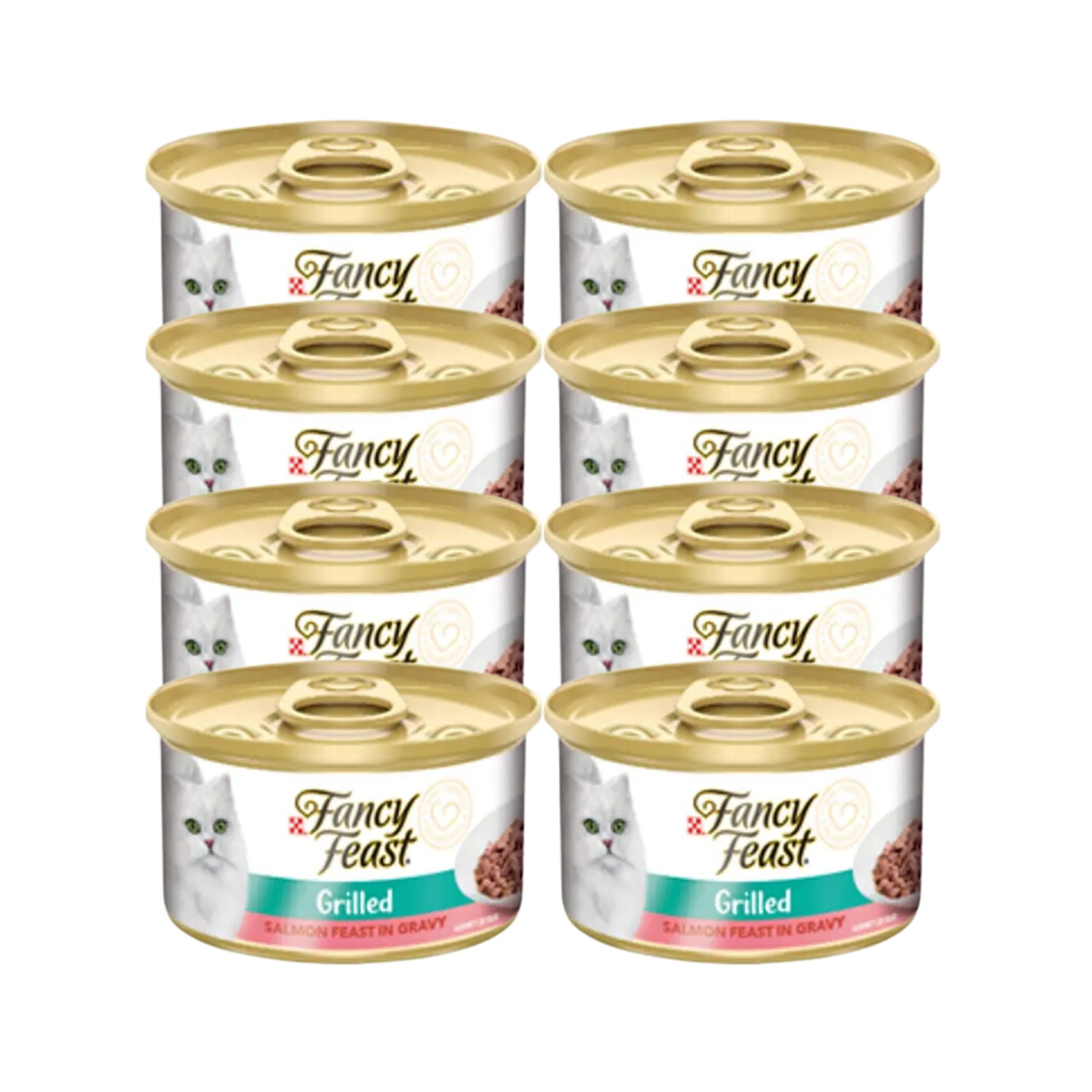 Pack Fancy Feast Petit Filete Salmon 8 Unid.