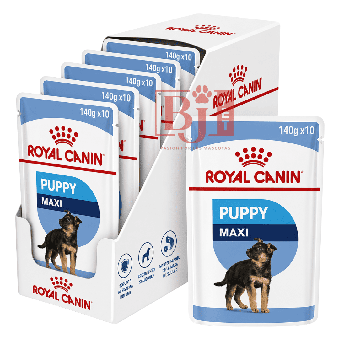 Royal Canin Maxi Puppy Pouch 140 Gr Pack 10 Und