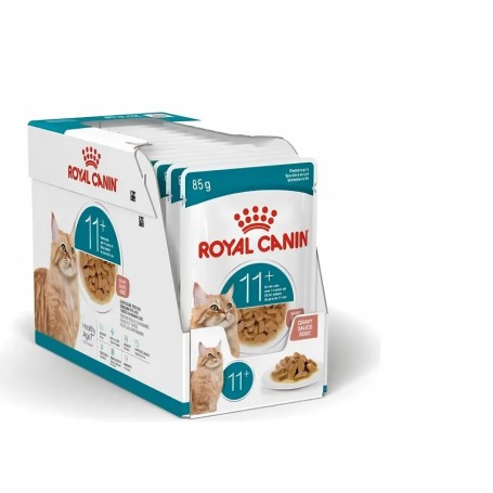 Pack 12 Pouch Royal Canin Ageing 11+ Felino 85 Gr
