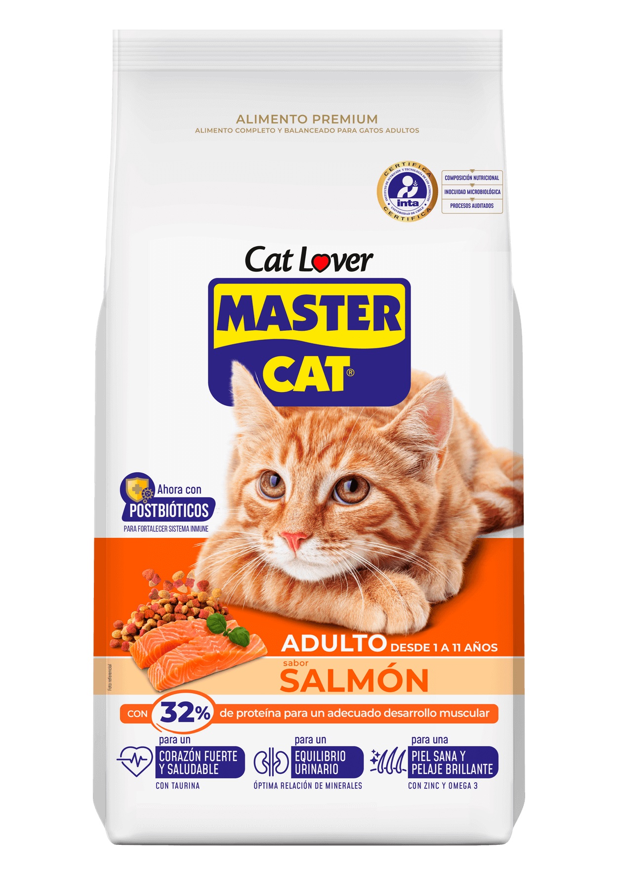 Master Cat Adulto Salmon 20 +2 Kg