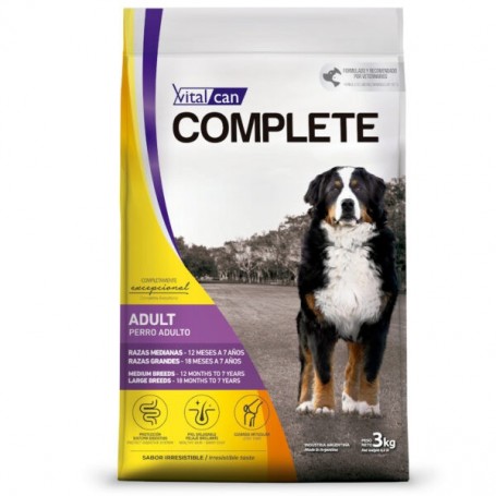 Complete Perro Adulto Raza Mediana y Grande 3 Kg