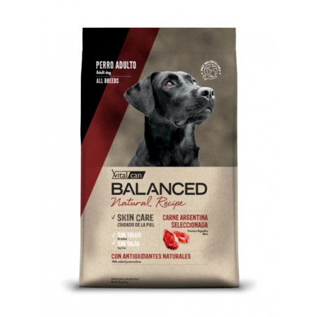 Balanced Natural Recipe Perro Carne Argentina 3 Kg