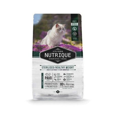 Nutrique Young Adult Cat Sterilised Healthy Weight 7.5 Kg