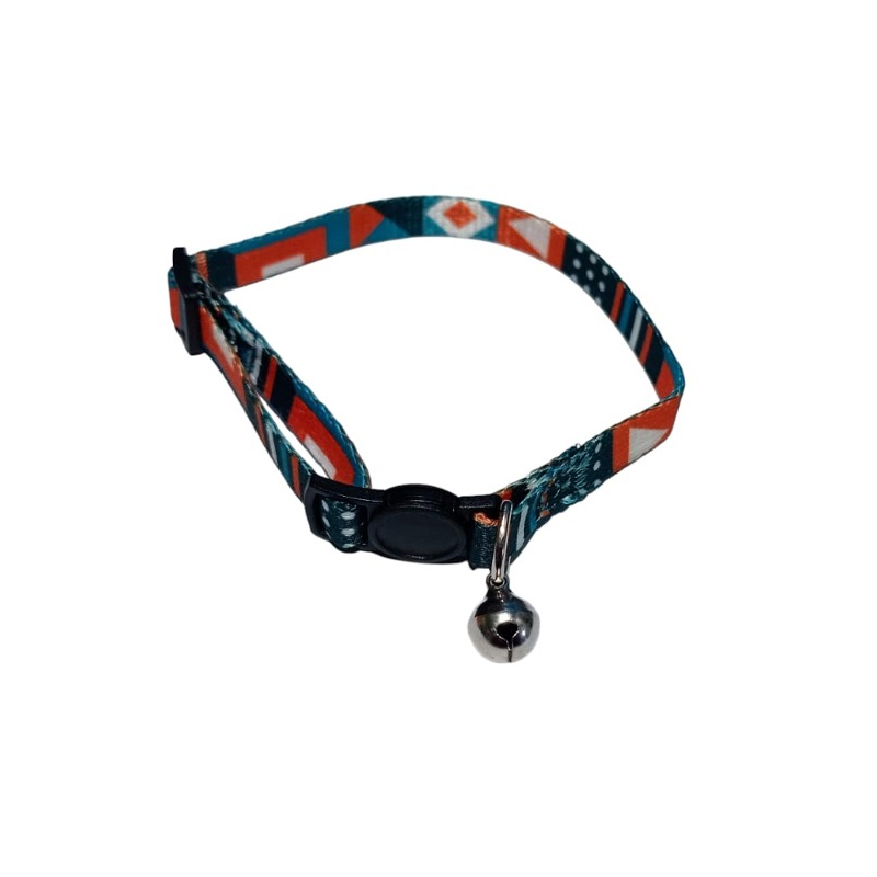 Collar Diseño Geometrio Anti Ahorque