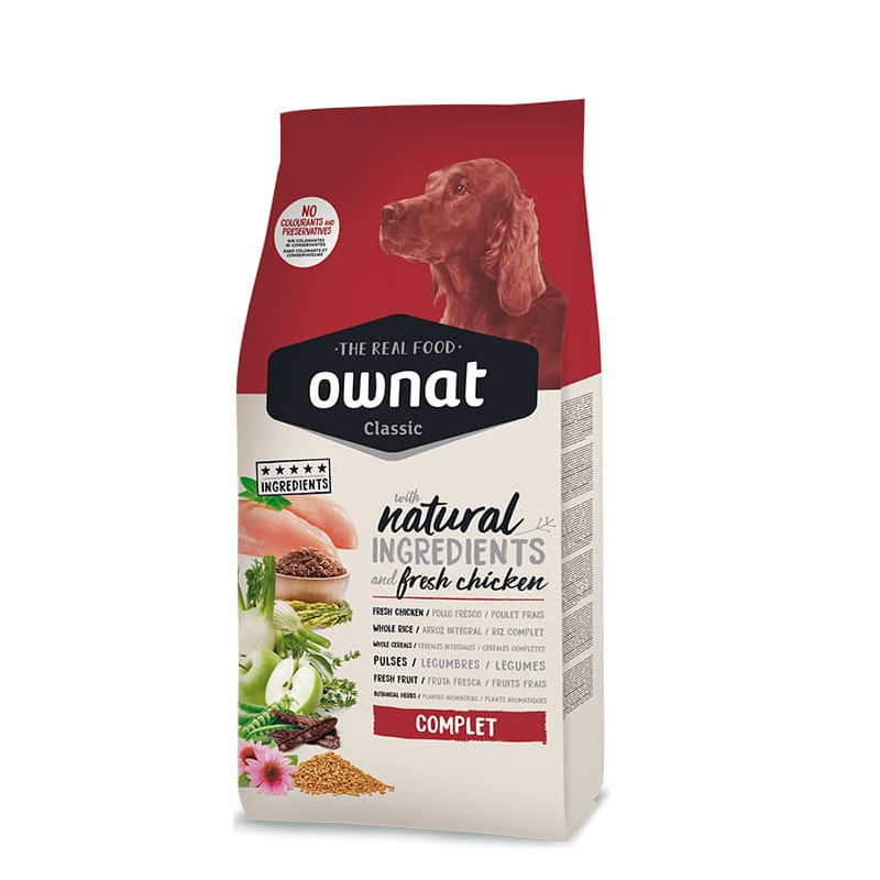 Ownat Classic Complet Dog Chicken 4 Kg