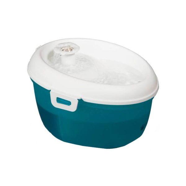 Fuente De Agua Gato Cath2O Mini Azul 1,2 Lt