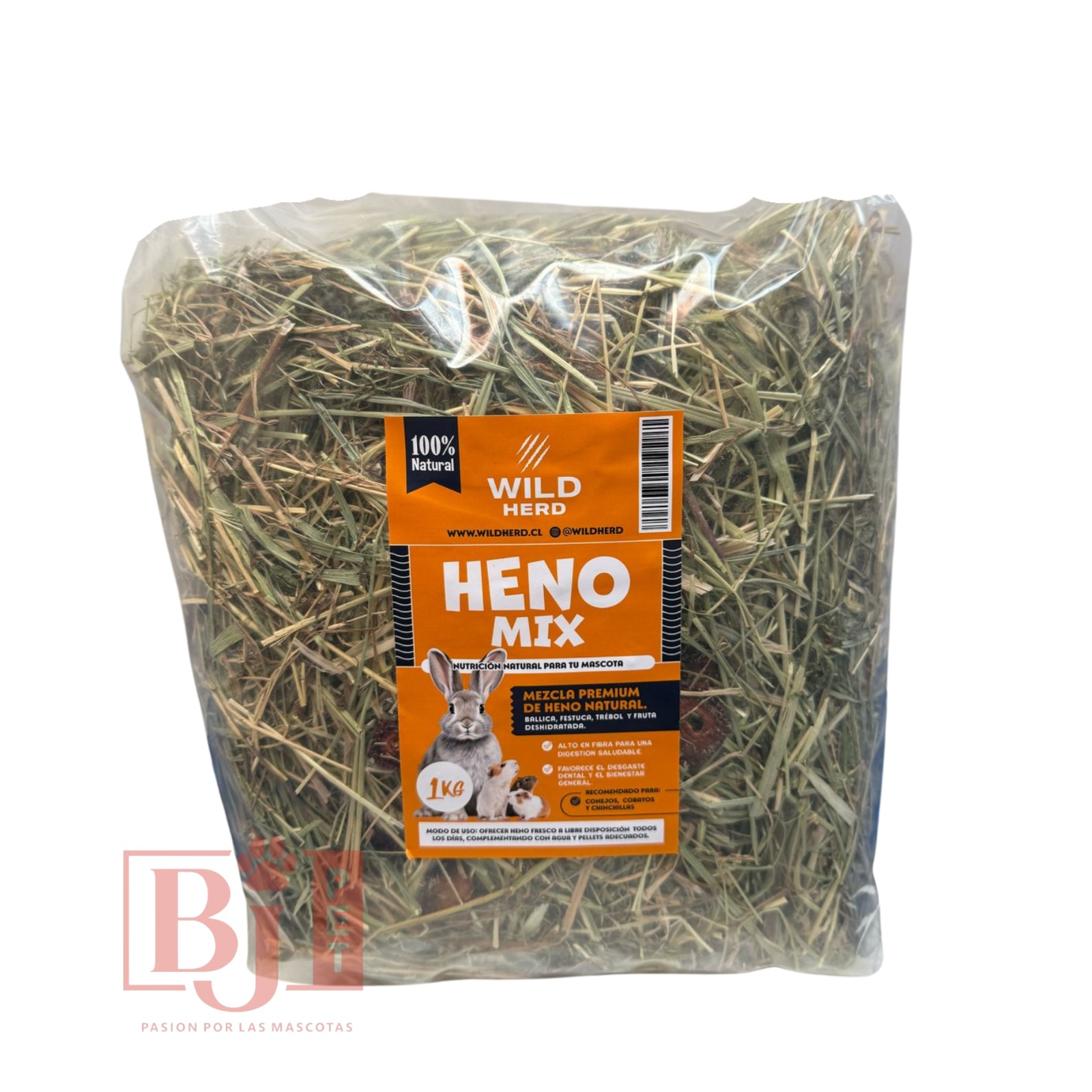 Wild Herd Heno Mix Frutal 1 Kg
