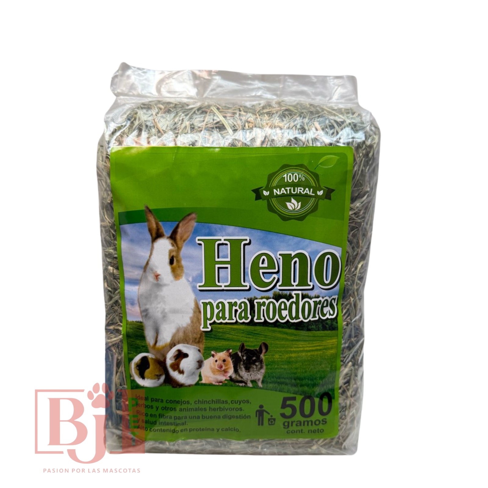 Heno Ballica Para Roedores 500 Gr