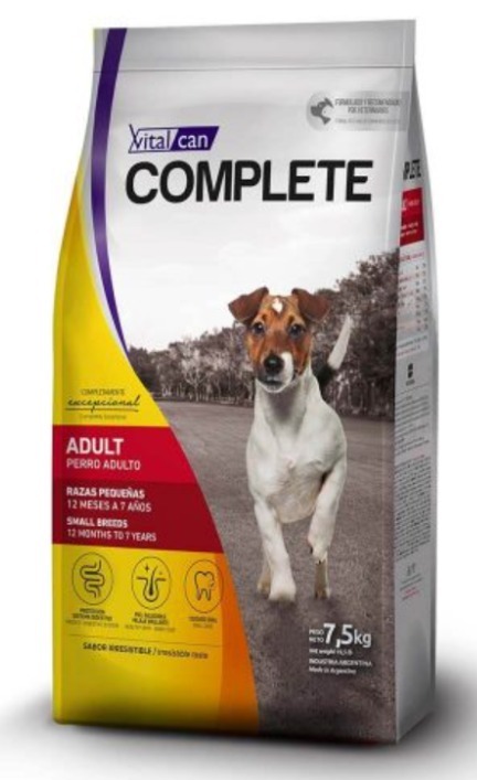 Complete Perro Adulto Raza Pequeña 7.5 Kg