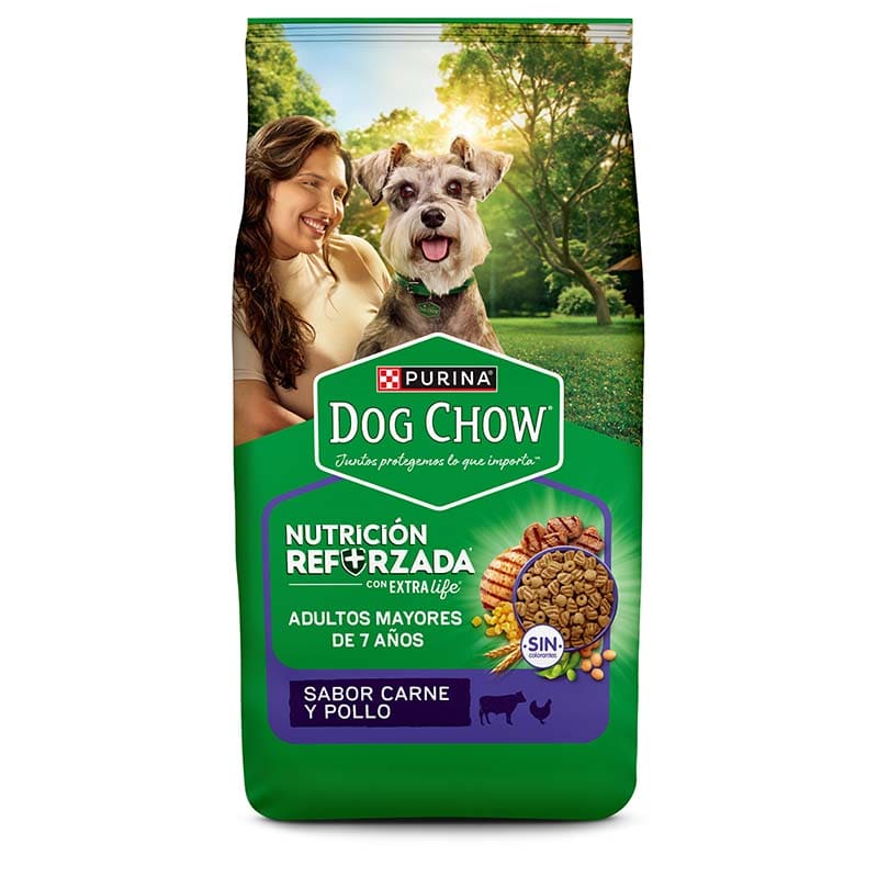 Dog Chow Adultos 7 + Longevidad 16.5 Kg