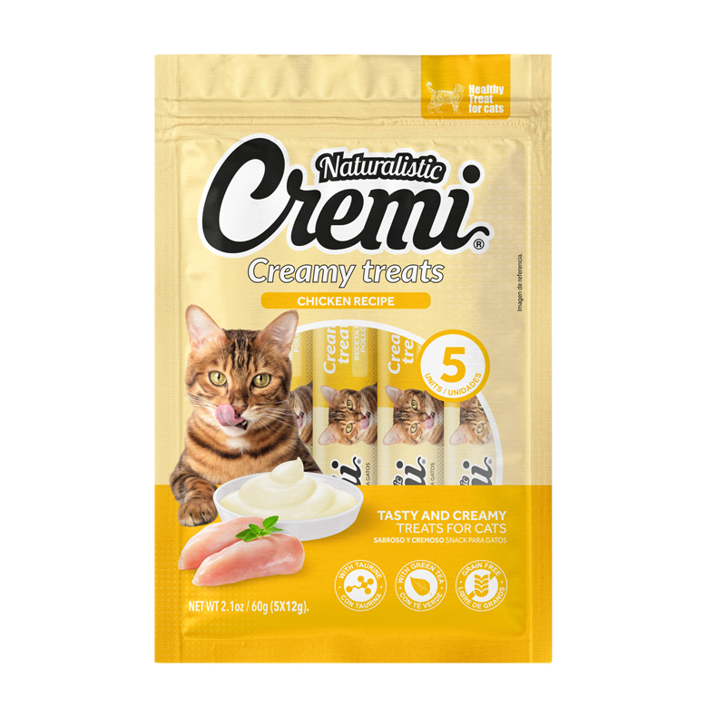Naturalistic Cremi Pollo 5 Und. 60 Gr