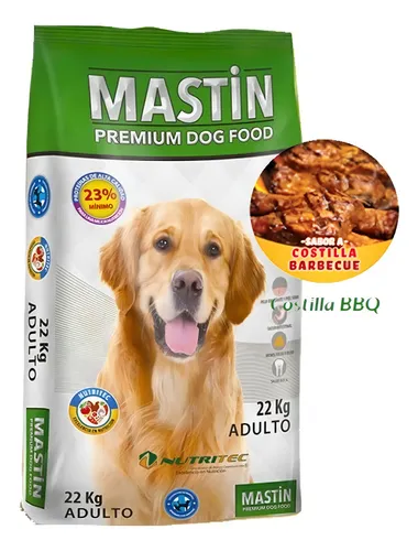 Mastin Perro Adulto Costilla Bbq 22 Kg