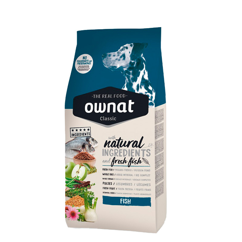 Ownat Classic Dog Fish 12 Kg