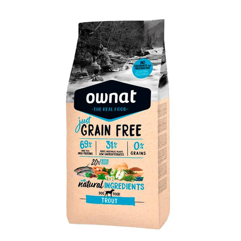Ownat Just Grain Free Trout  3 Kg