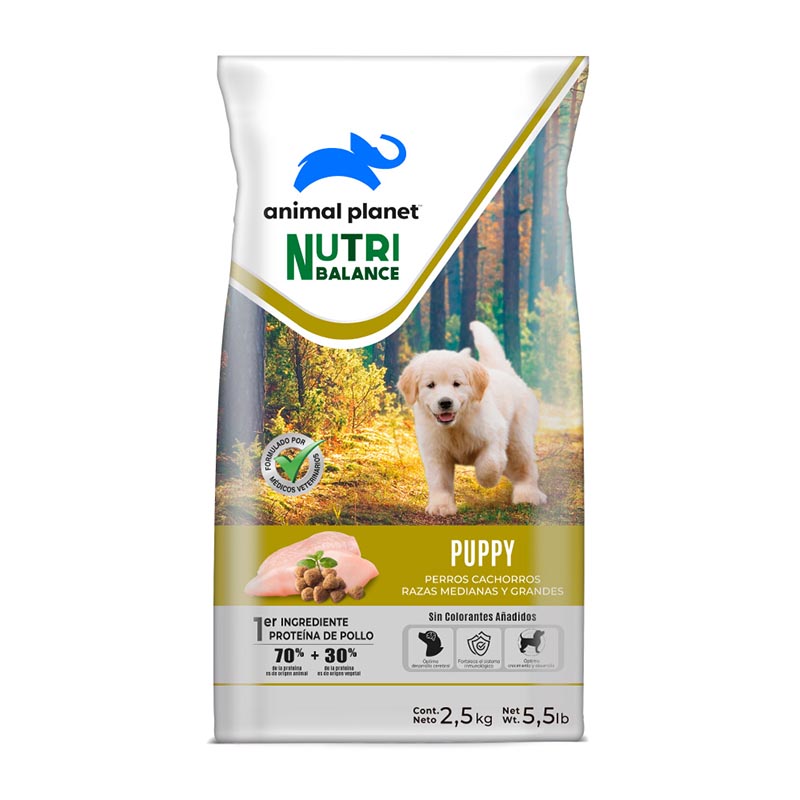 Animal Planet Puppy Dog Rz Media Grande 2,5 Kg