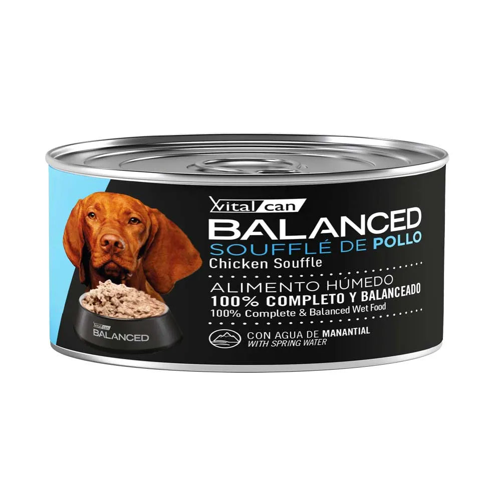 Balanced Souffle Lata Perro Adulto Pollo 85 Gr