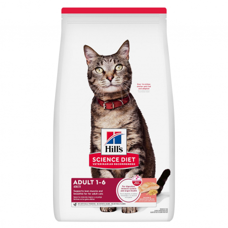 Hills Feline Adulto Salmon 1.6 Kg